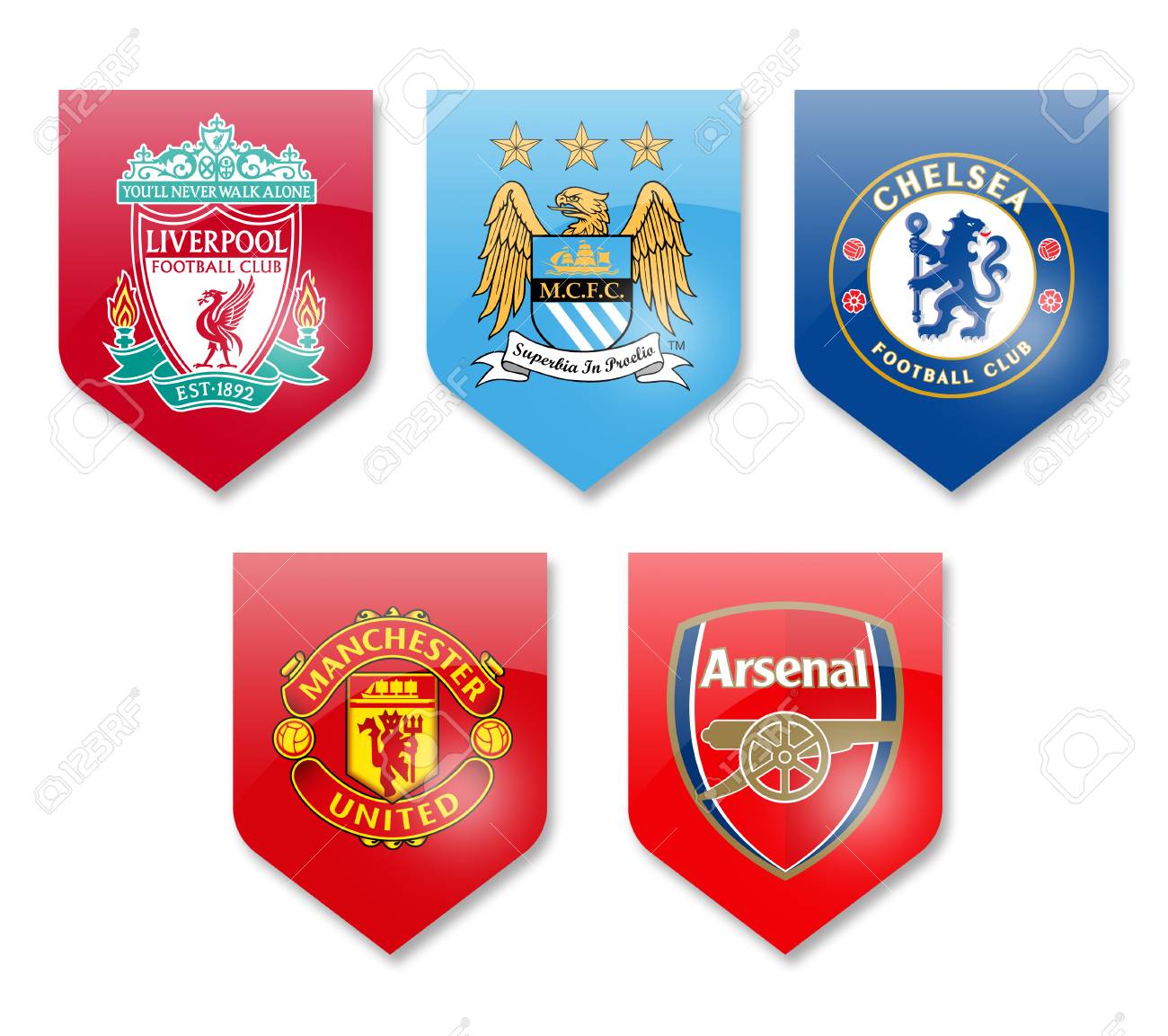 Prizren,Kosovo - November 19,2016: League Teams Liverpool,manchester.. Stock Photo, Picture And Royalty Free Image. Image 68951212.