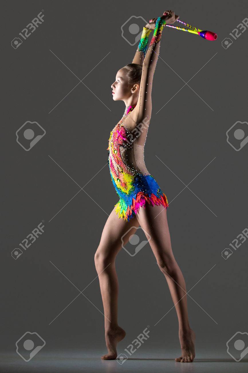 gimnastas destacadas linear unit ejercicio ritmica
