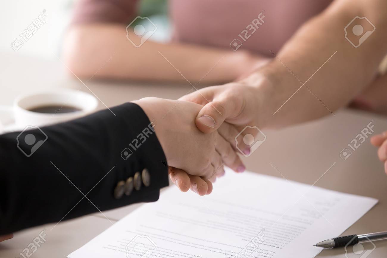 closing an interview