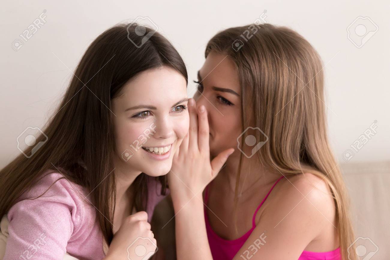 Headshot Portrait Of Two Young Beautiful Teen Girls Gossiping Stock Photo Picture And Royalty Free Image Image 84