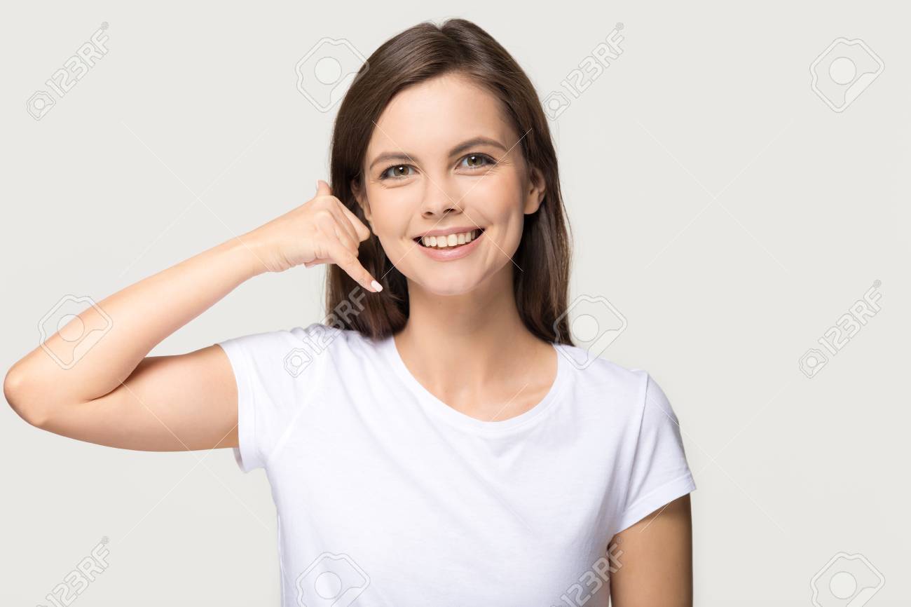 Young Girl Showing Young Girl Showing