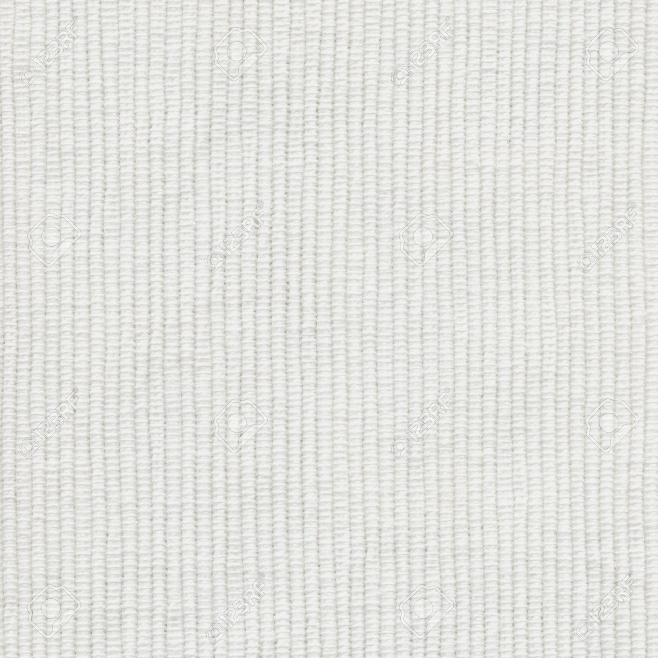 白の縞模様のコットン生地のテクスチャ の写真素材 画像素材 Image