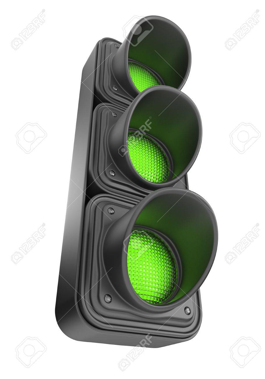Green traffic lights 3d Movement road control Isolated on white background - 13533311 Green traffic lights 3d Movement road control Isolated on white background - 13533311
