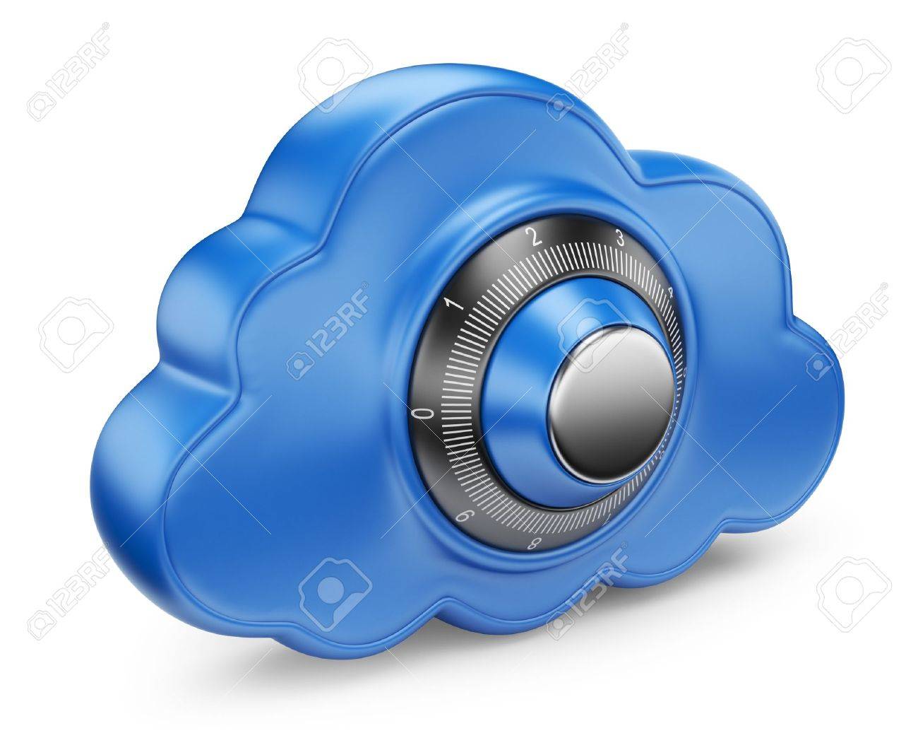 Cloud and lock Secure concept 3D Icon isolated - 14846797 Cloud and lock Secure concept 3D Icon isolated - 14846797