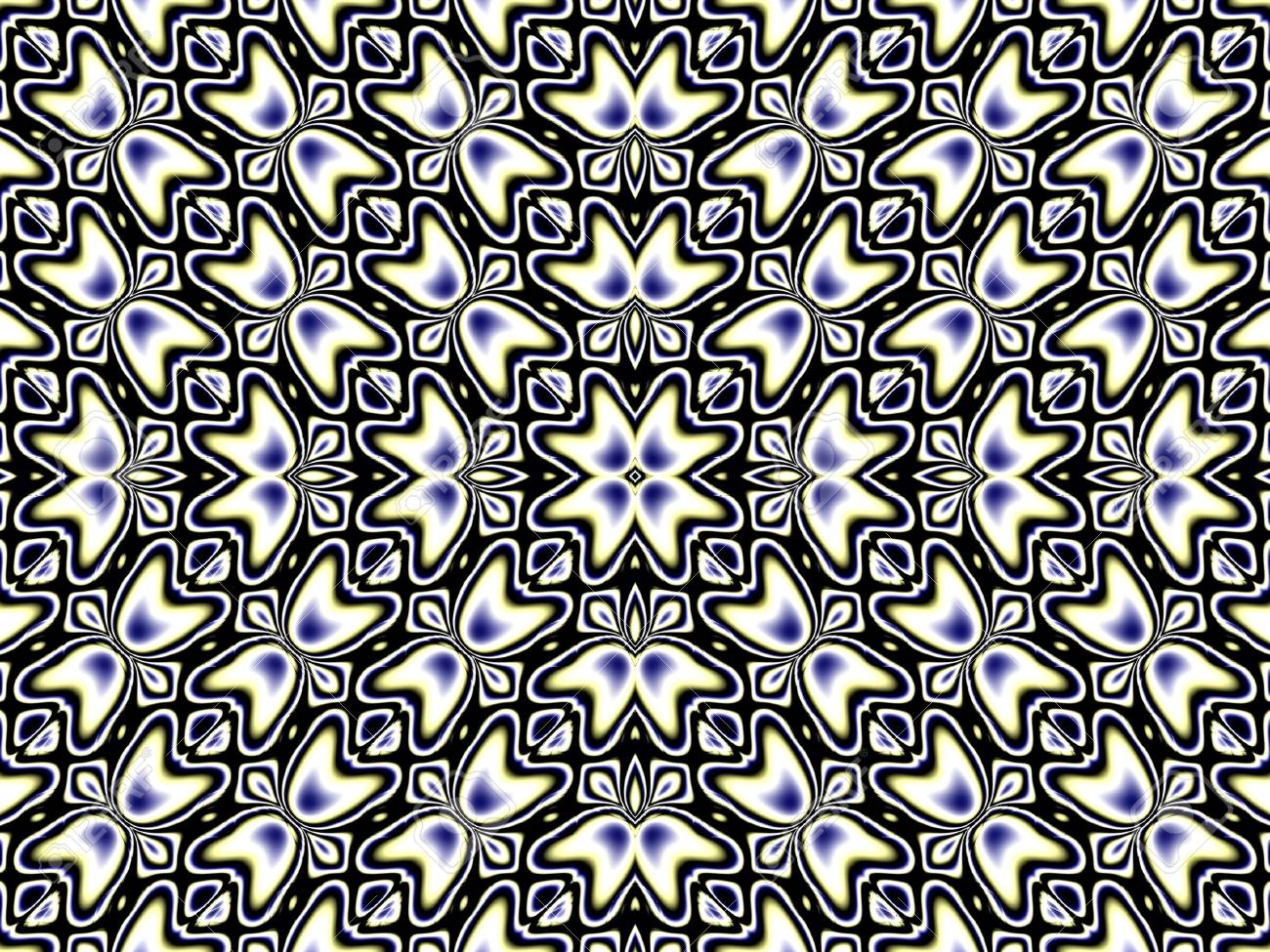 黒と青の花の壁紙 の写真素材 画像素材 Image