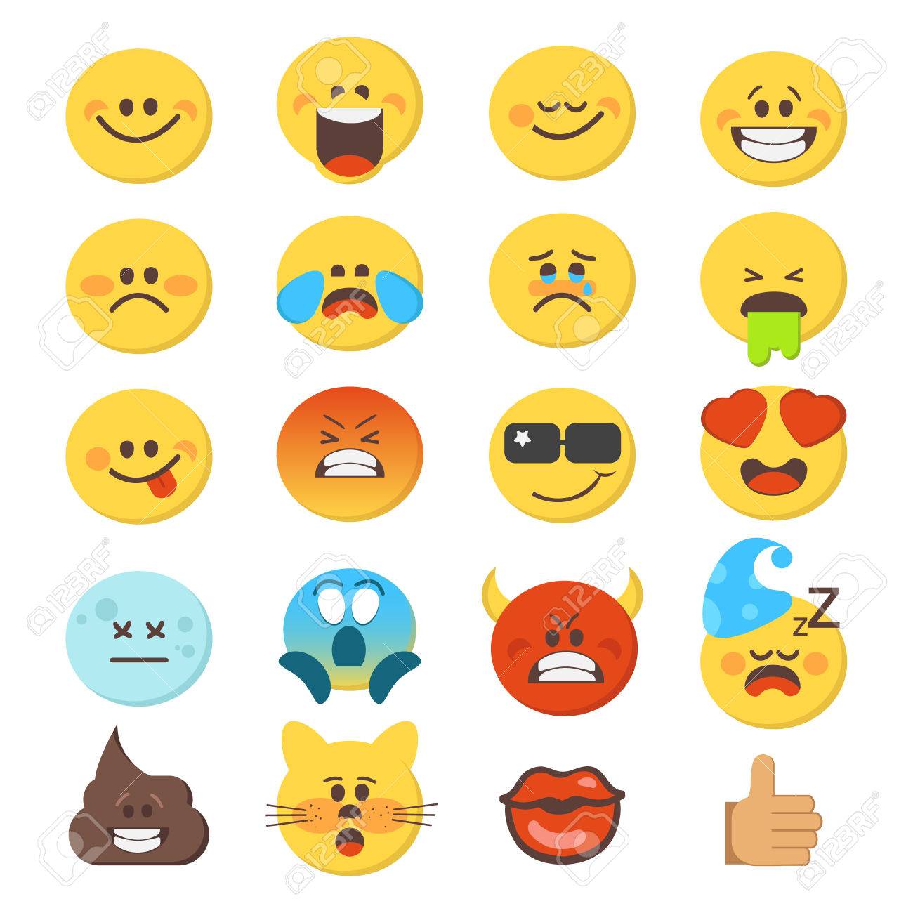 banque dimages dessin anim emoji premium collection ensemble dmoticnes avec une humeur diffrente icnes vectorielles style plat isols sur fond - Dessin Avec Emoji banque dimages dessin anim emoji premium collection ensemble dmoticnes avec une humeur diffrente icnes vectorielles style plat isols sur fond - Dessin Avec Emoji