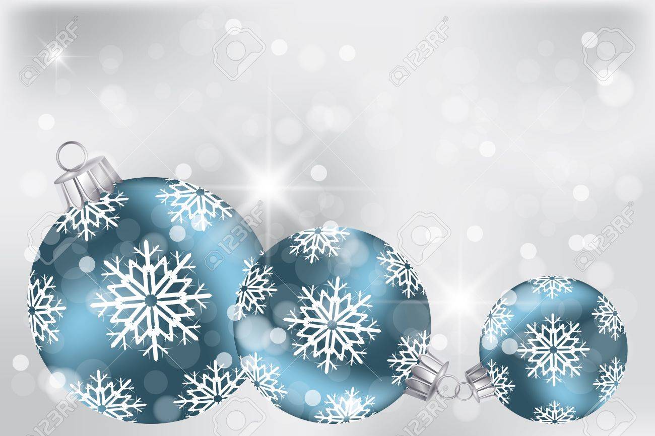 Blue Christmas balls on neutral background and place for text - fully editable eps 10 Vectors - 16556554 Blue Christmas balls on neutral background and place for text - fully editable eps 10 Vectors - 16556554