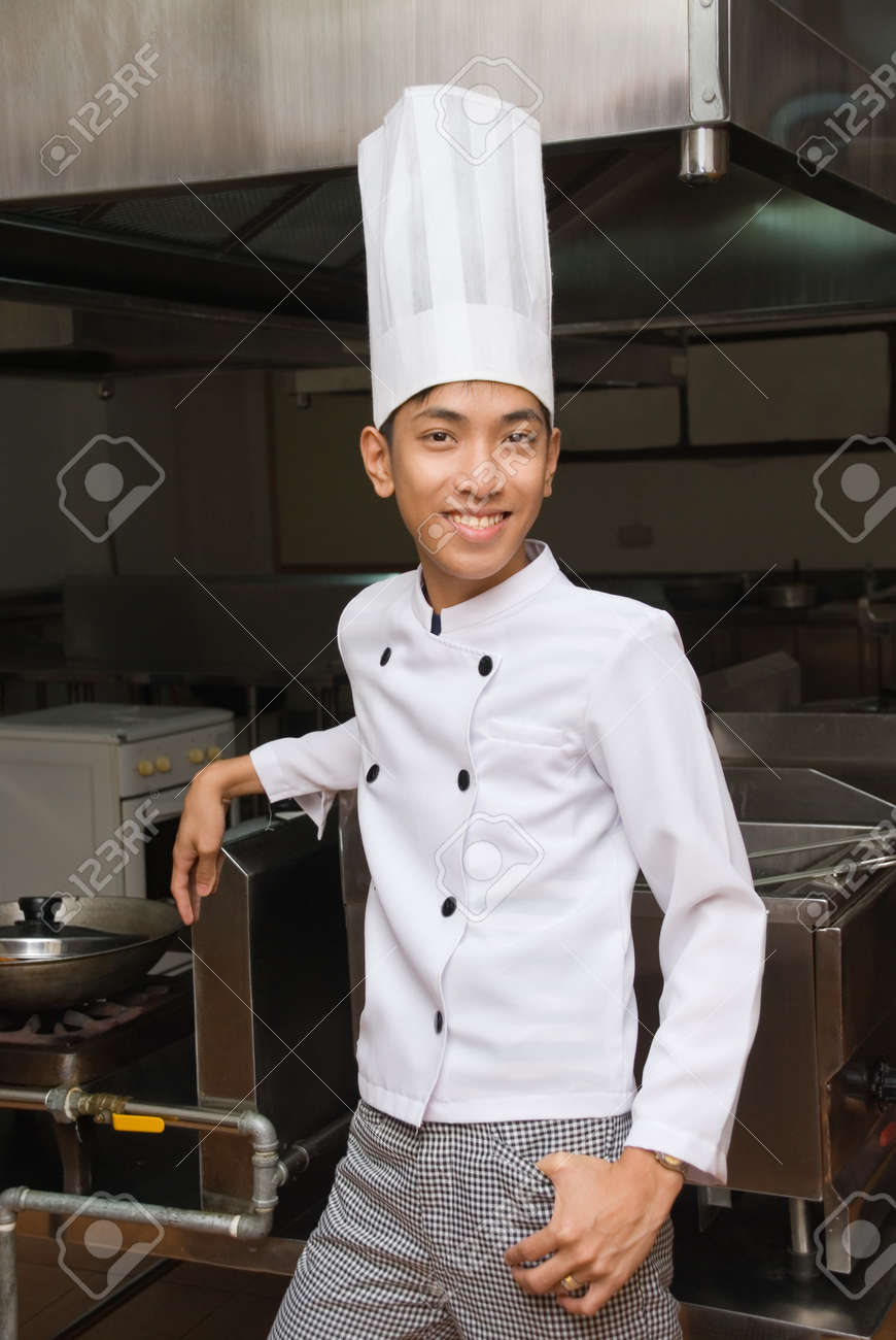 Restaurant Kitchen Manager restaurant kitchen manager smiling chinese oriental chef or cook Restaurant Kitchen Manager restaurant kitchen manager smiling chinese oriental chef or cook