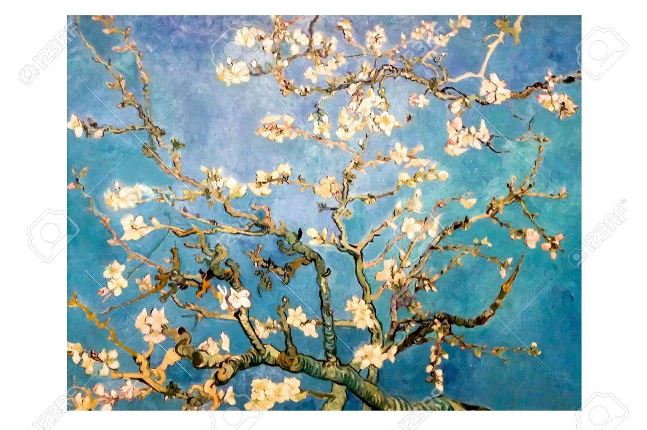 van gogh almond blossom original