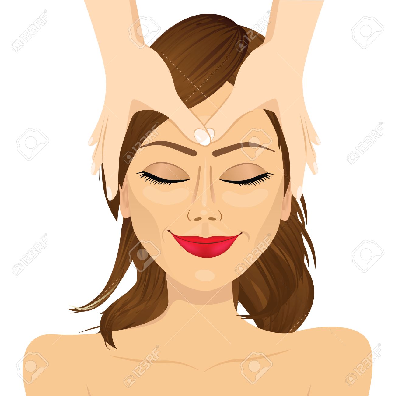 Sexy Bikini Booty Relaxing Facial Massage