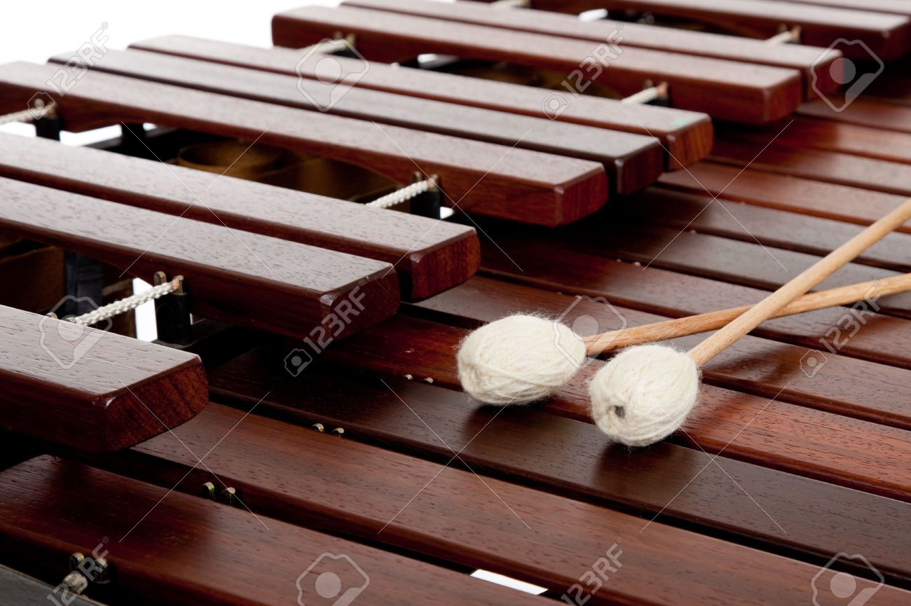 マレットのマリンバ打楽器 の写真素材 画像素材 Image
