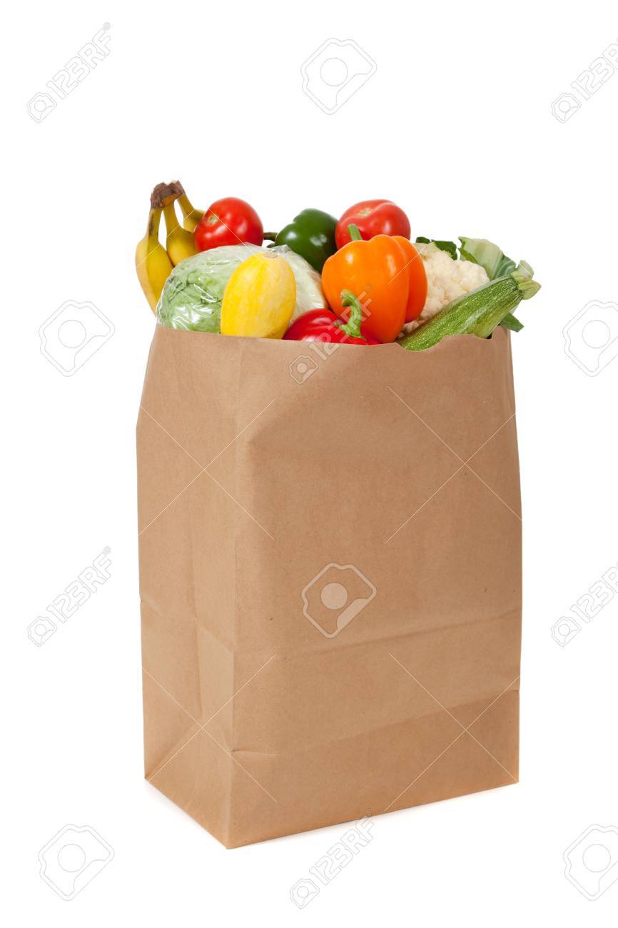 Marron//Blanc Cordée sacs en papier!Utilisation Alimentaire//Sandwich//TRAITEUR//épicerie//Fruits//Légumes