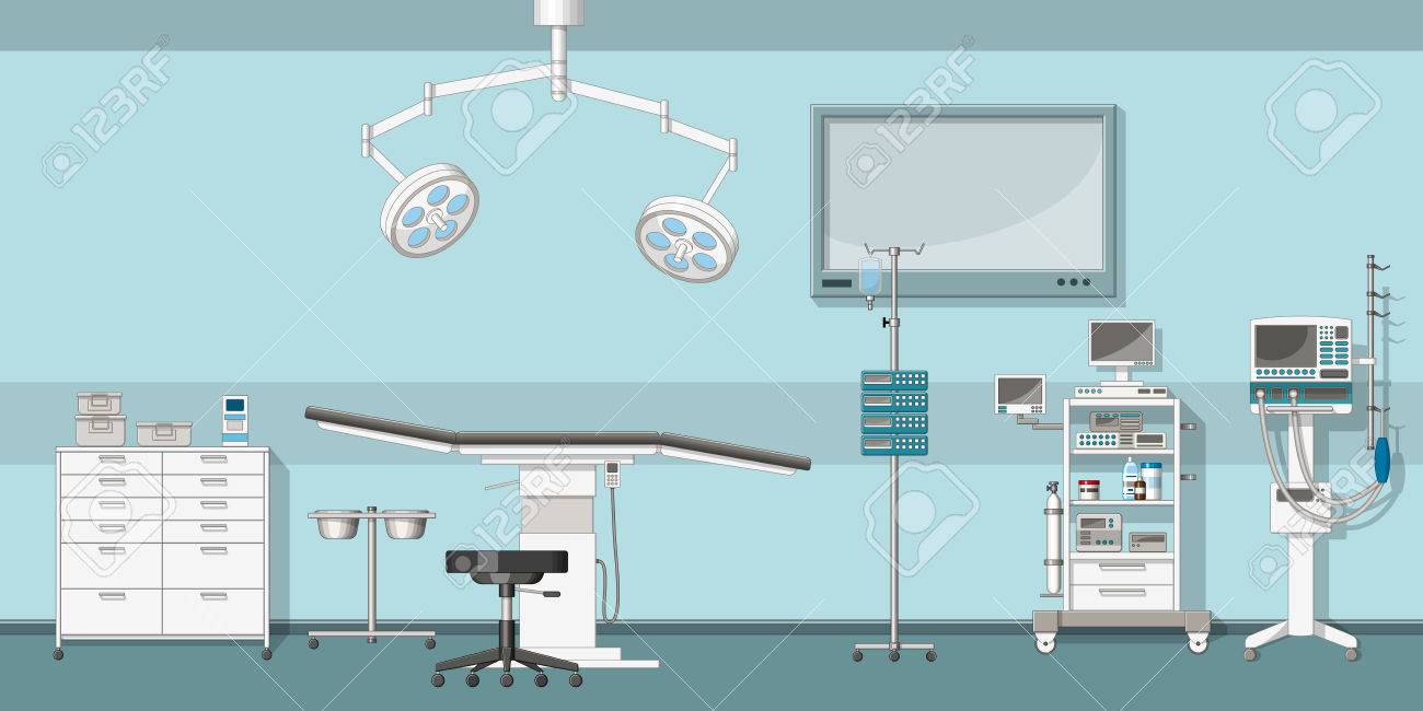 Illustration Of A Operating Room Royalty Free Cliparts Vectors And Stock Illustration Image