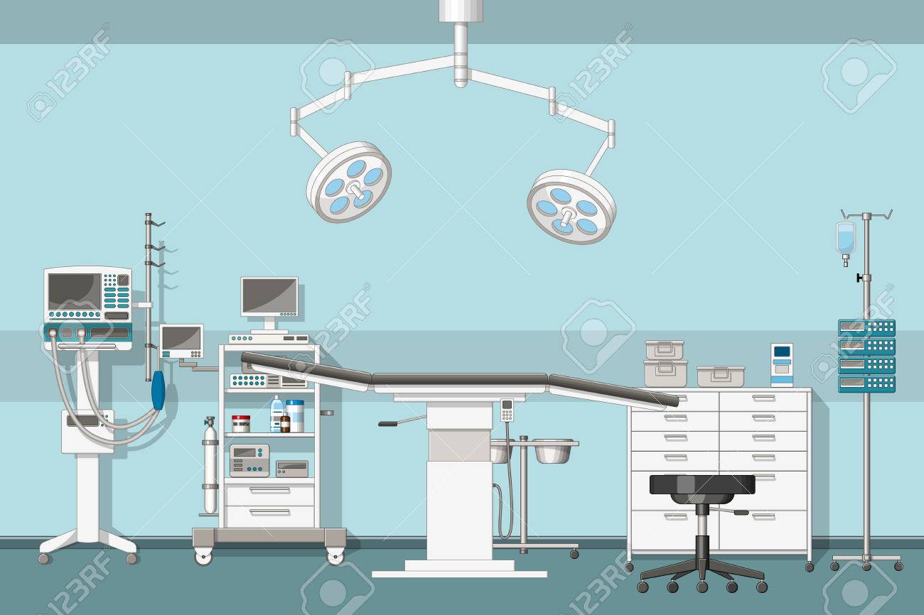 Illustration Of A Operating Room Royalty Free Cliparts Vectors And Stock Illustration Image