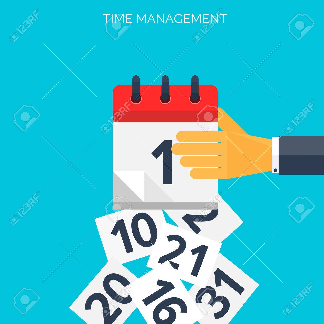 Flat calendar icon. Date and time background. Time management concept. - 38066946 Flat calendar icon. Date and time background. Time management concept. - 38066946
