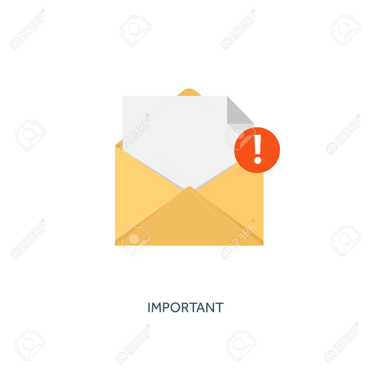 vector illustration flat background with letter emailing concept emailing background image
