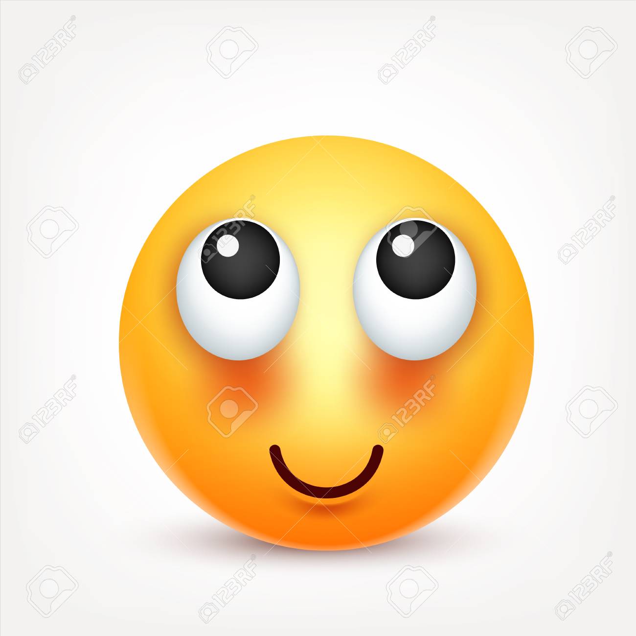 Smiley,emoticon. Yellow Face With Emotions. Facial Expression. 3d Realistic  Emoji. Sad,happy,angry Faces.Funny Cartoon Character.Mood. Web Icon. Vector  Illustration. Royalty Free SVG, Cliparts, Vectors, and Stock Illustration.  Image 81800713., image size:1300x1299