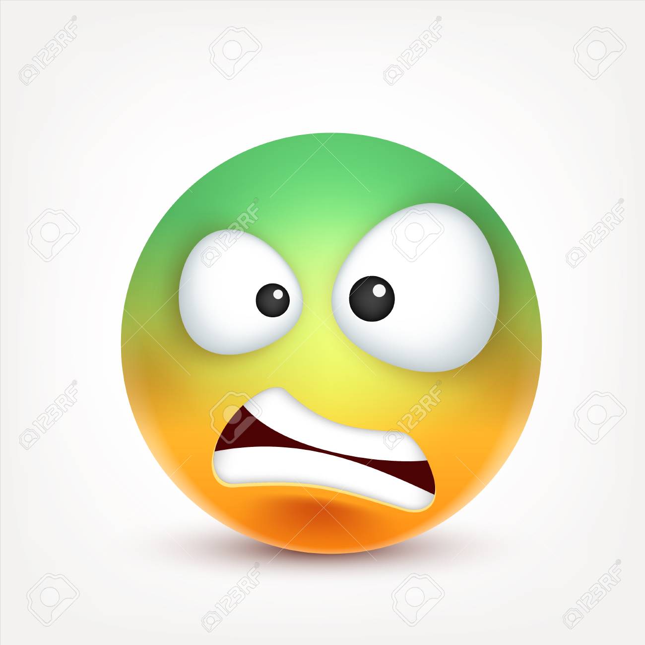 Smiley,emoticon. Yellow Face With Emotions. Facial Expression. 3d Realistic  Emoji. Sad,happy,angry Faces.Funny Cartoon Character.Mood. Web Icon. Vector  Illustration. Royalty Free SVG, Cliparts, Vectors, and Stock Illustration.  Image 81800994., image size:1300x1299