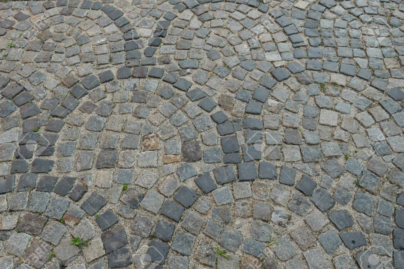 worn cobblestone pavement walkway pattern stock photo picture and