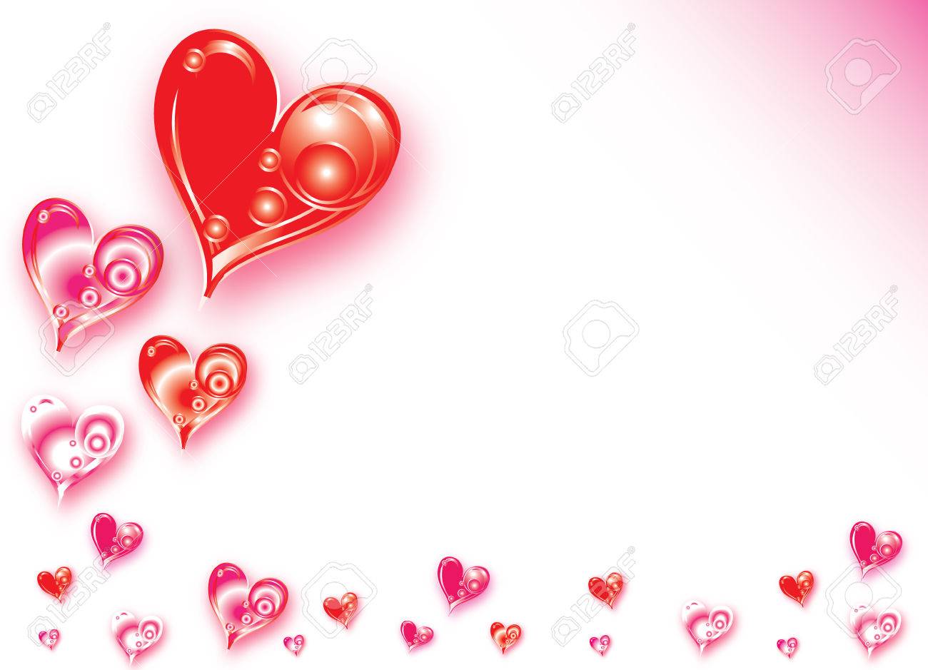 valentines red and pink abstract wallpaper valentine hearts pink valentines hearts
