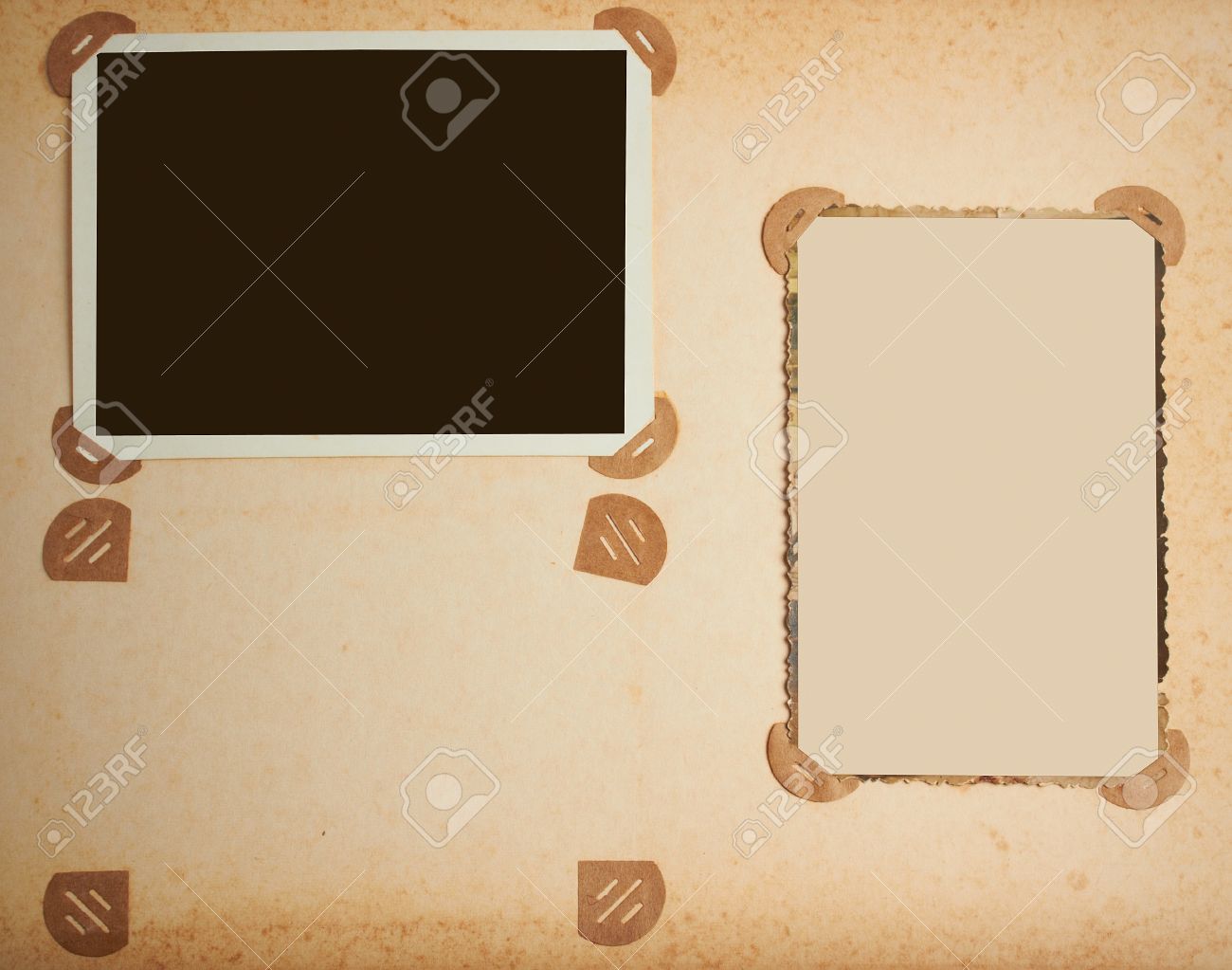 old fashioned photo albums