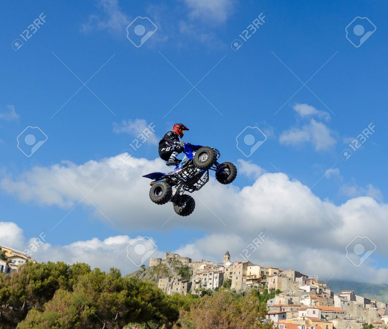 bike high jump