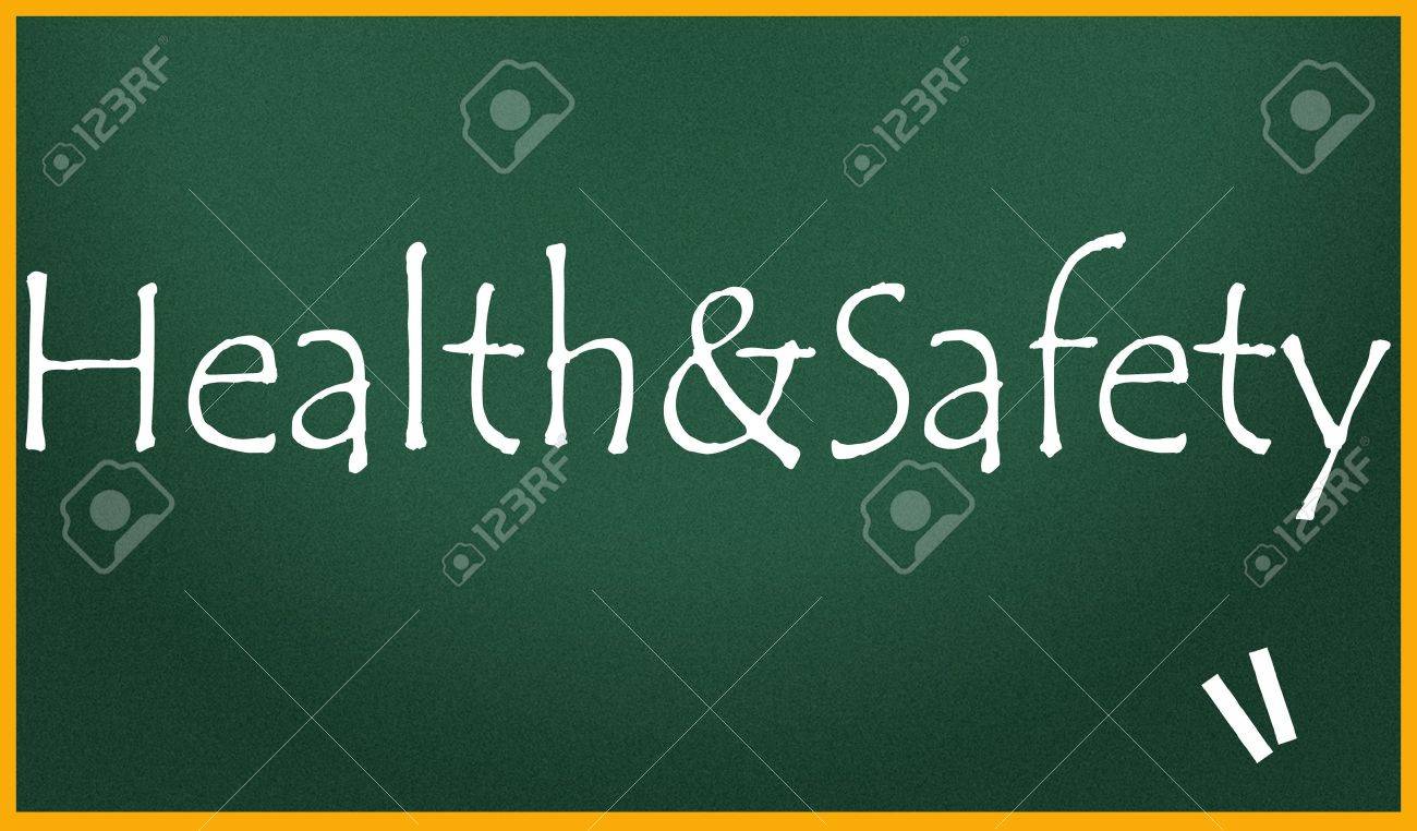 健康と安全のタイトル の写真素材 画像素材 Image