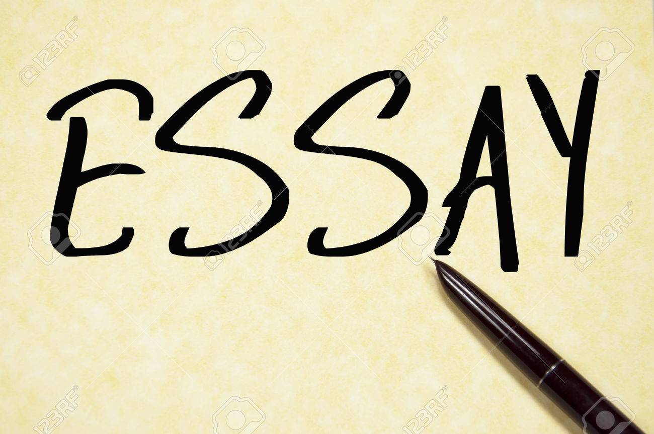 essay word write on paper essay word