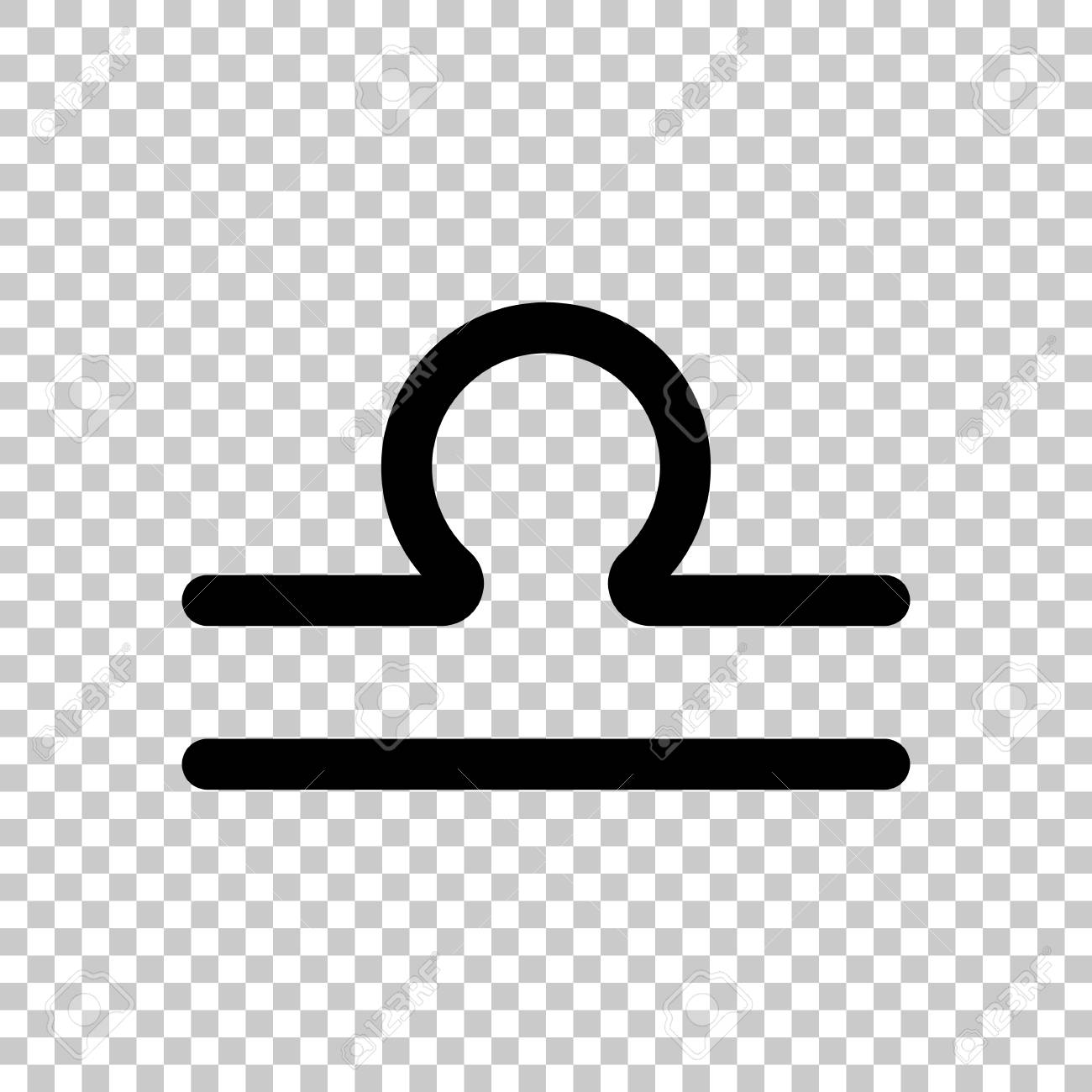 Astrological Sign Libra Simple Icon On Transparent Background Royalty Free Cliparts Vectors And Stock Illustration Image 108601674