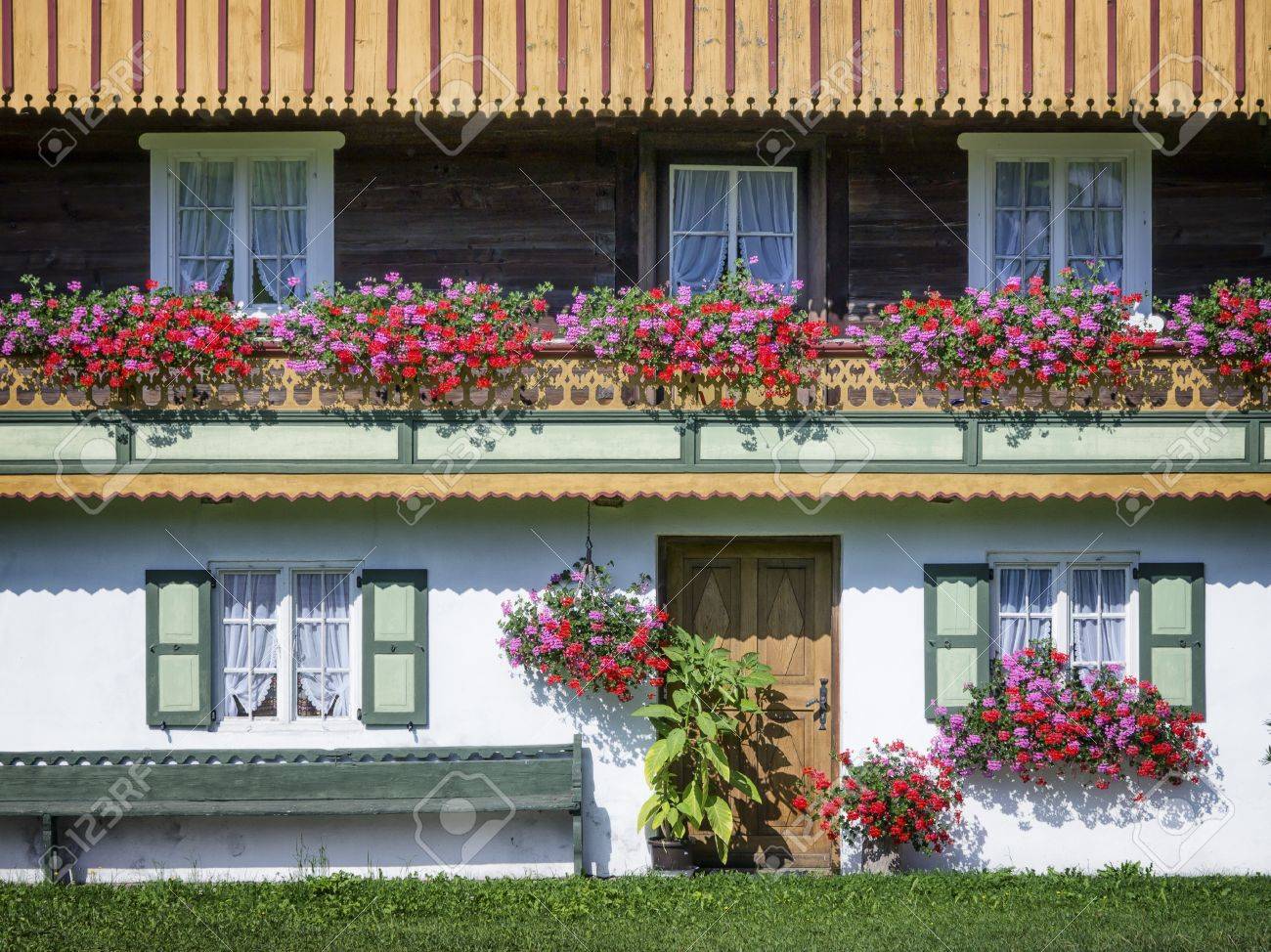 typical old farmhouse at the european alps - 25241340 typical old farmhouse at the european alps - 25241340