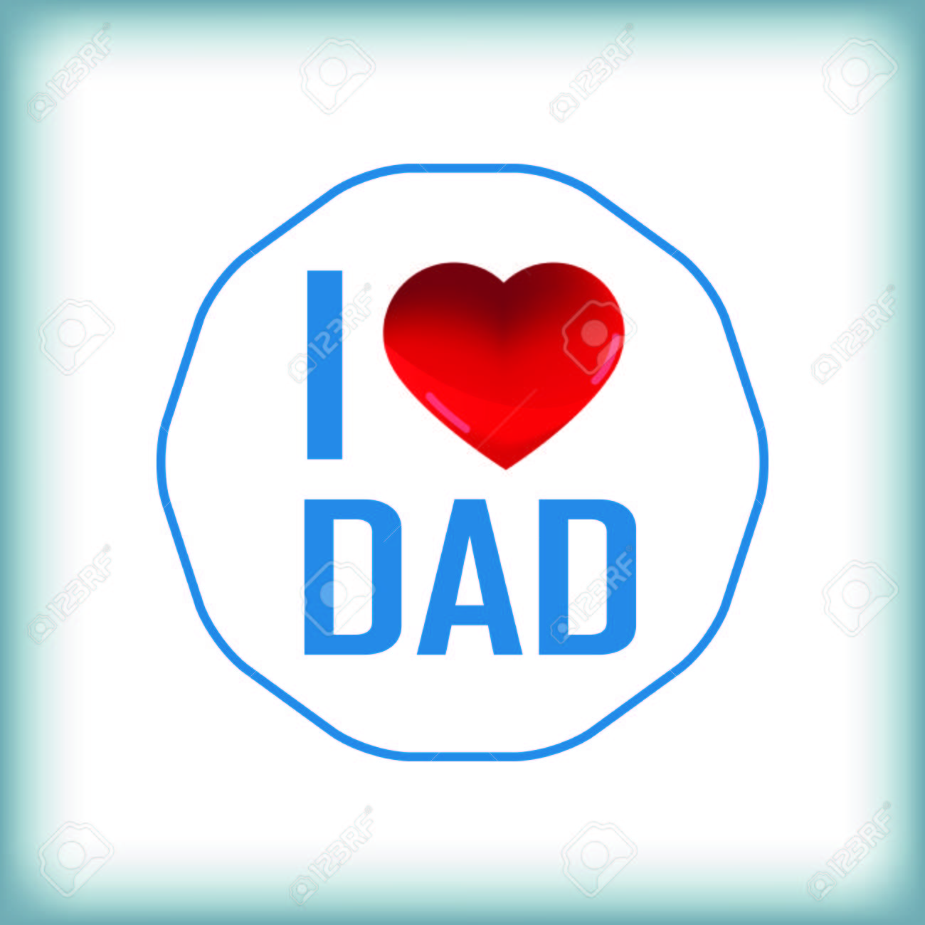 happy fathers day card and sign vintage retro hands of father