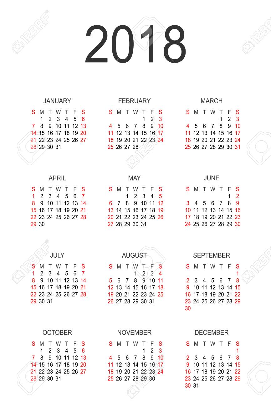 sunday through saturday calendar template