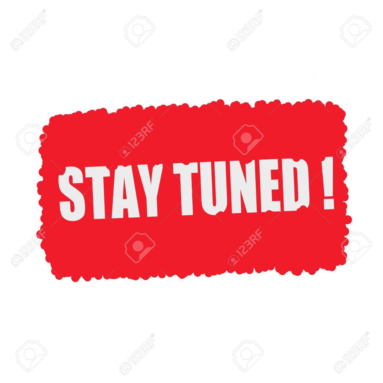 血に引続きホワイト スタンプの文字列赤背景が値下がりしました の写真素材 画像素材 Image