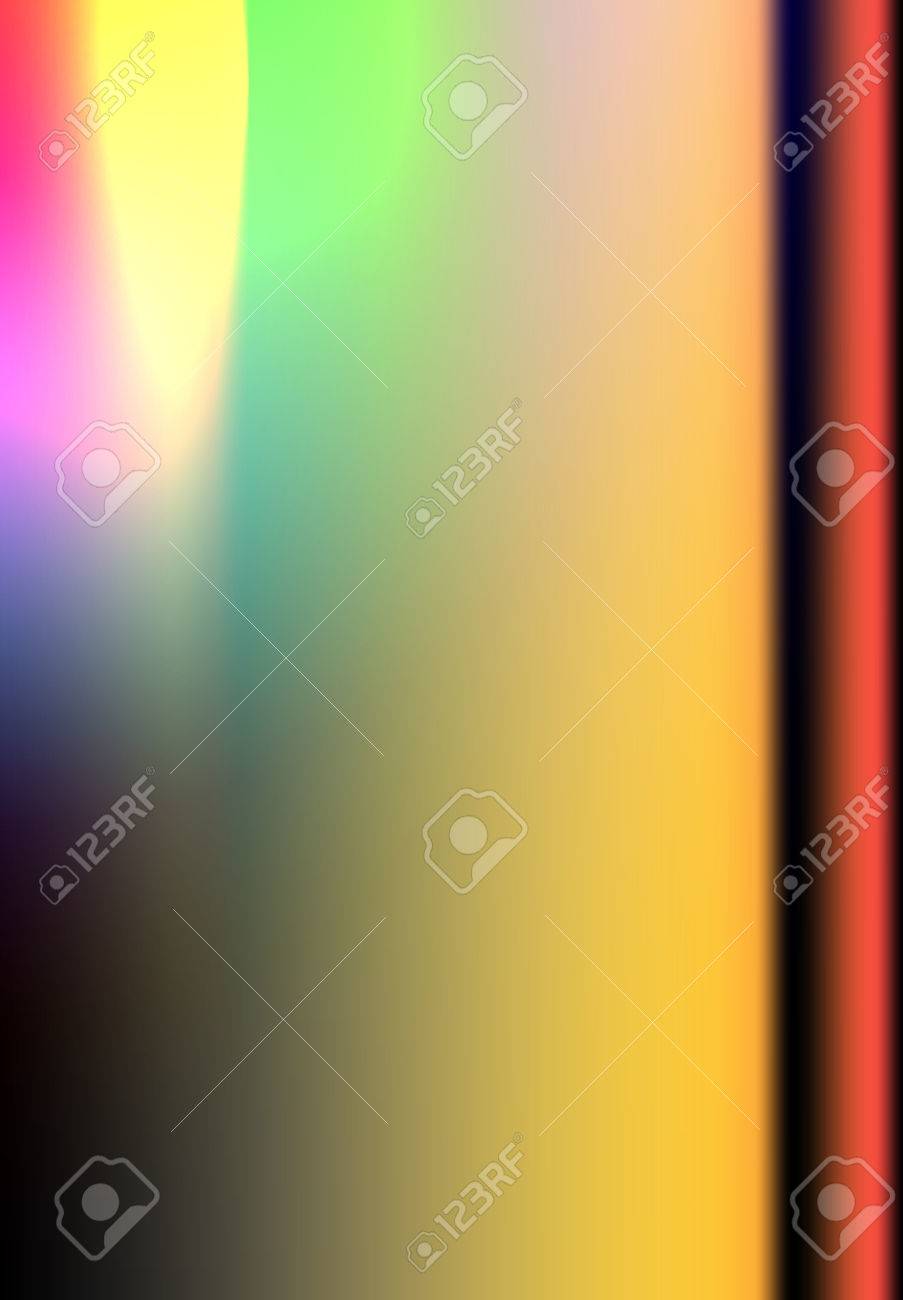 Abstract Palette Of Red Yellow Blue Black Colors Mix Color