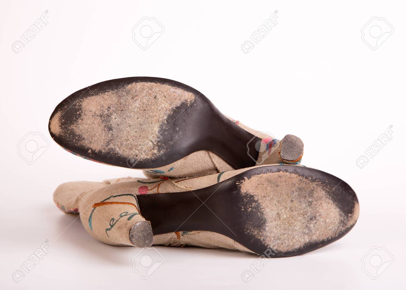 Leather sole shoes womens Clearance