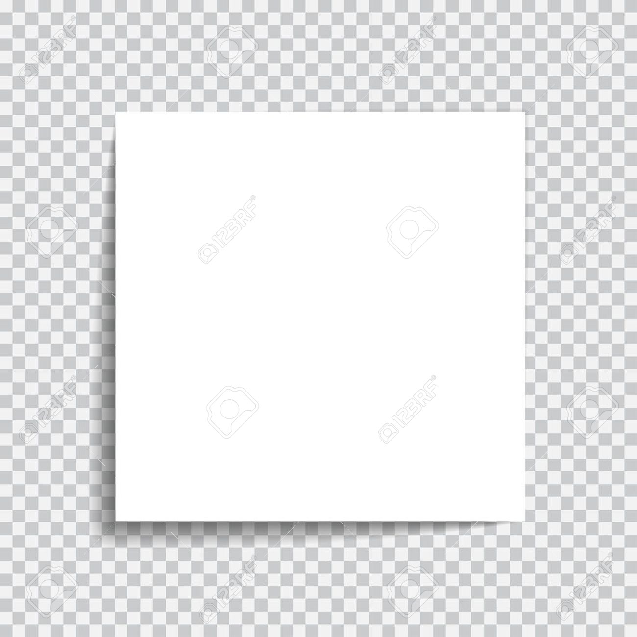 transparent realistic paper shadow effect web banner element