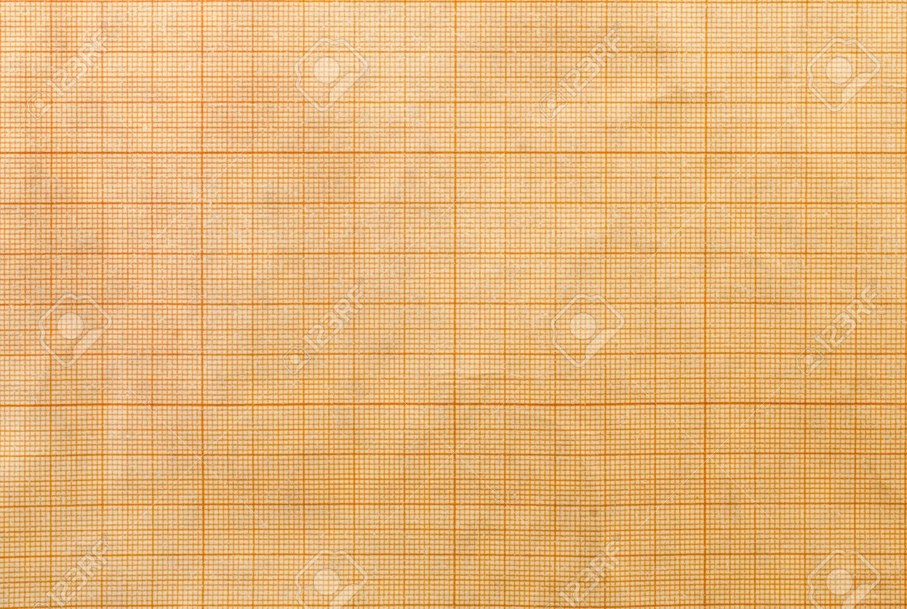 closeup of orange graph