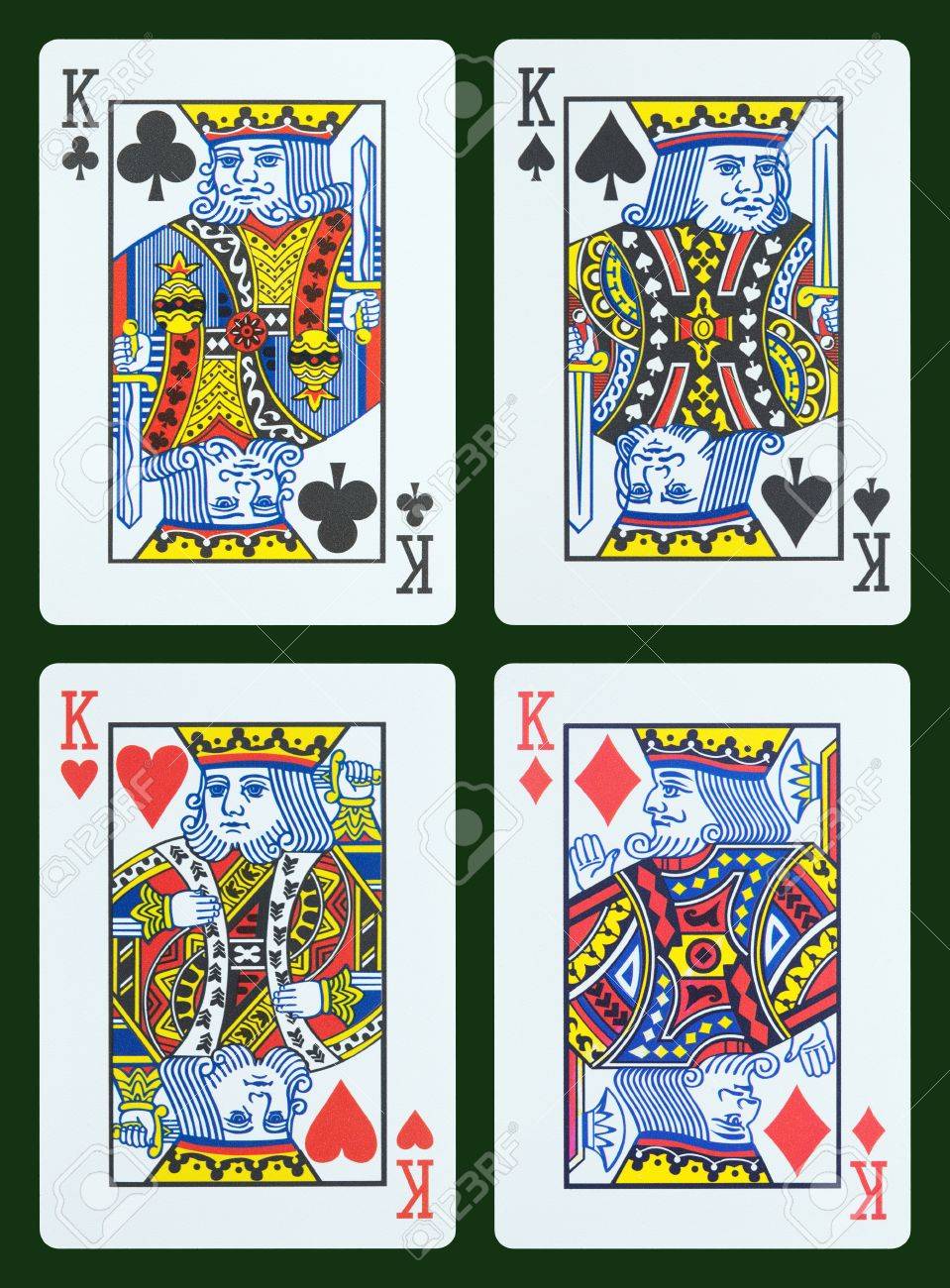 Playing Cards - Kingの写真素材・画像素材 Image 17035130