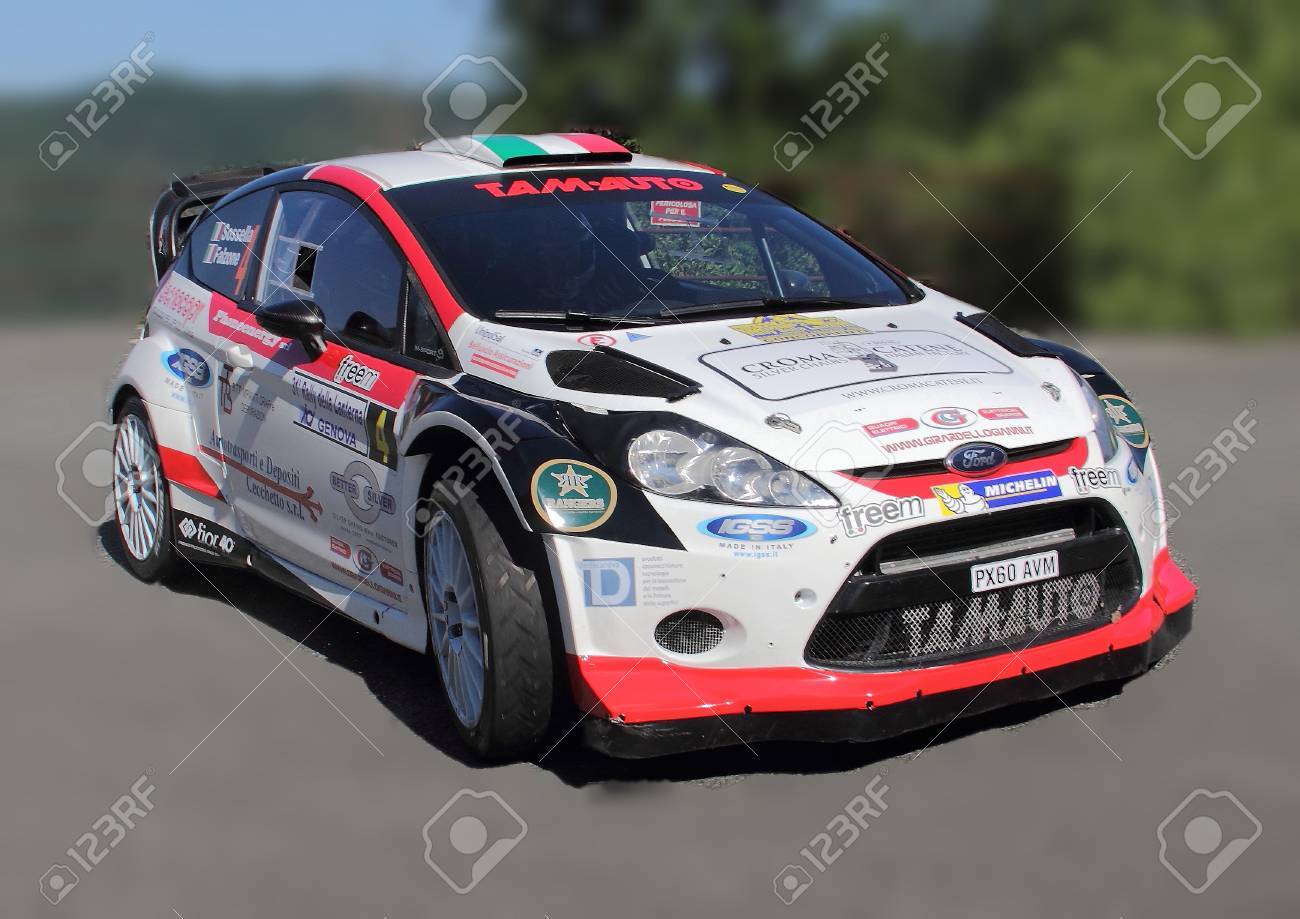 Ford Fiesta Wrc During Lantern Rally 14 Stock Photo Picture And Royalty Free Image Image