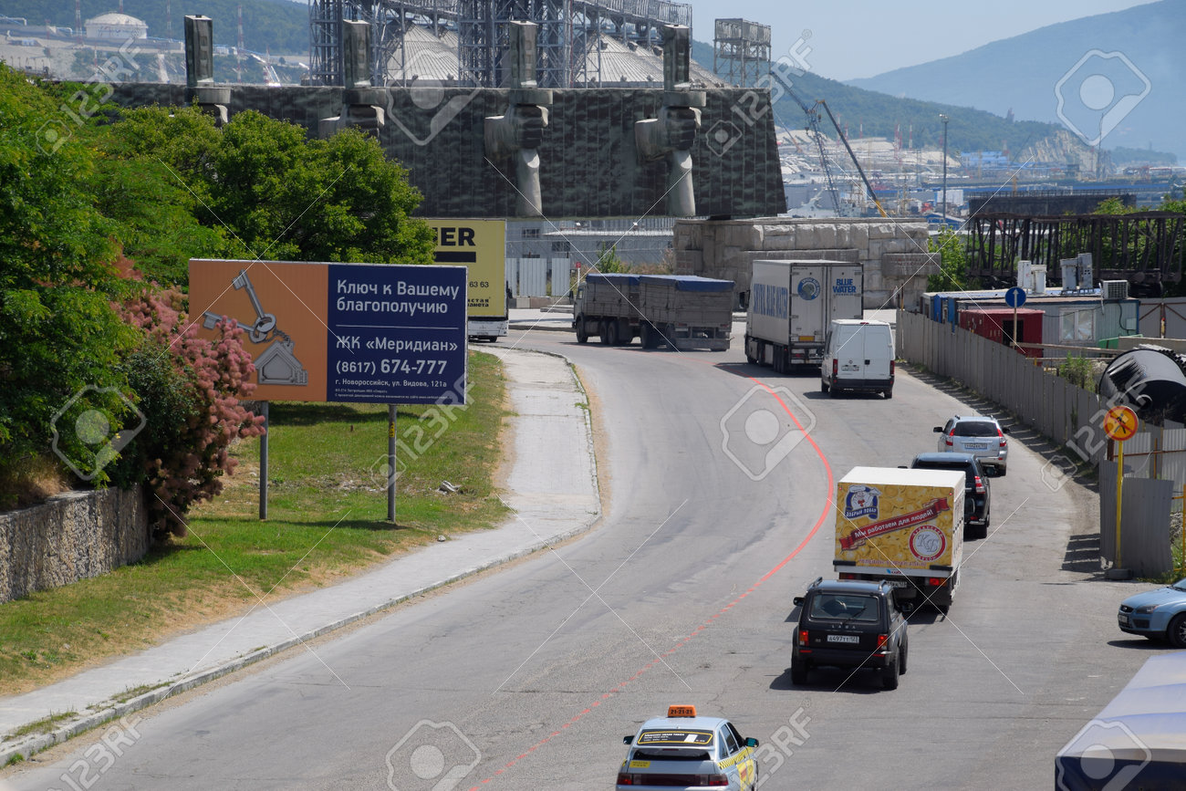 Novorossiysk, Russia - May 20, 2018: defense line, Fire Frontier memorial complex in the city of Novorossiysk, Russia. - 133522241 Novorossiysk, Russia - May 20, 2018: defense line, Fire Frontier memorial complex in the city of Novorossiysk, Russia. - 133522241