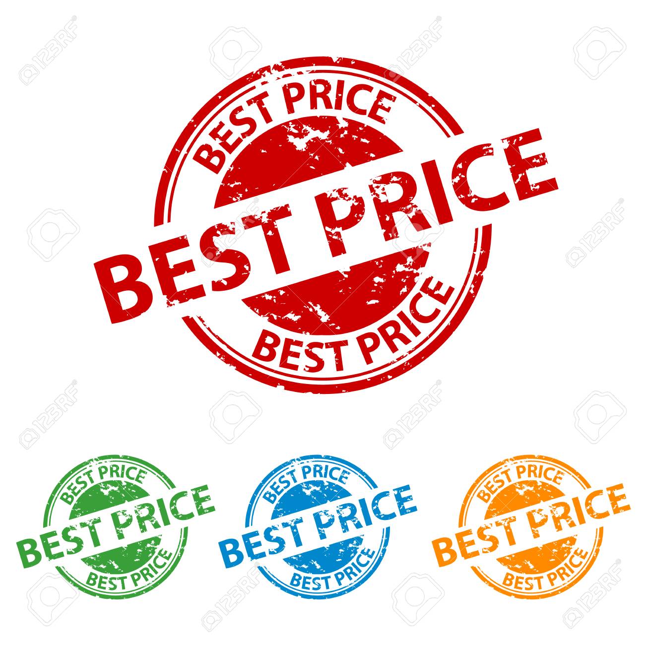 rubber stamp seal with the text best price royalty free cliparts