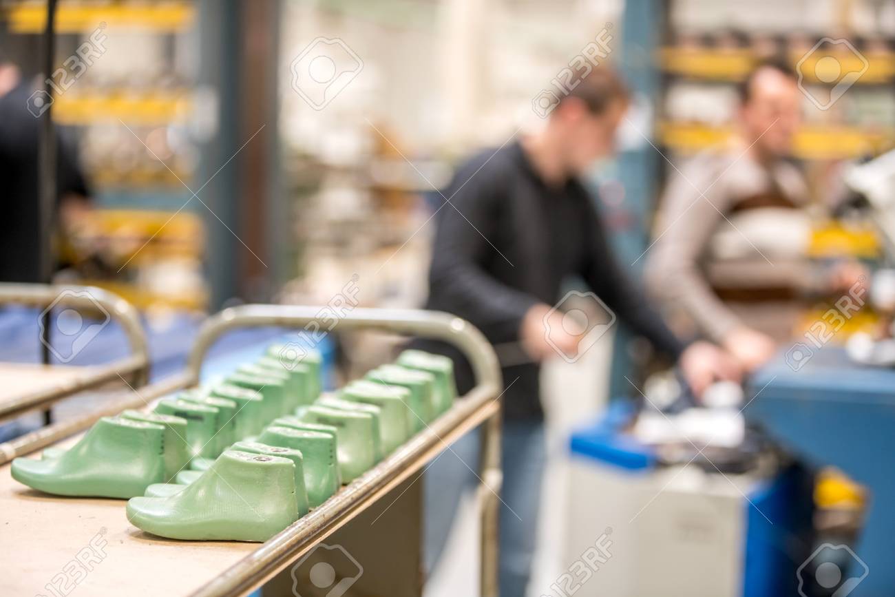 shoe production line