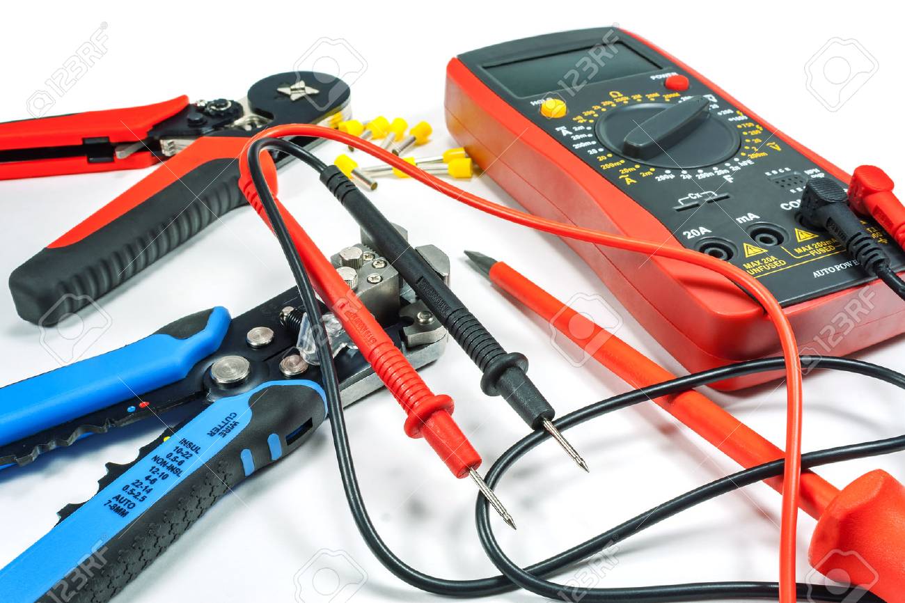 tools and equipment in electrical wiring