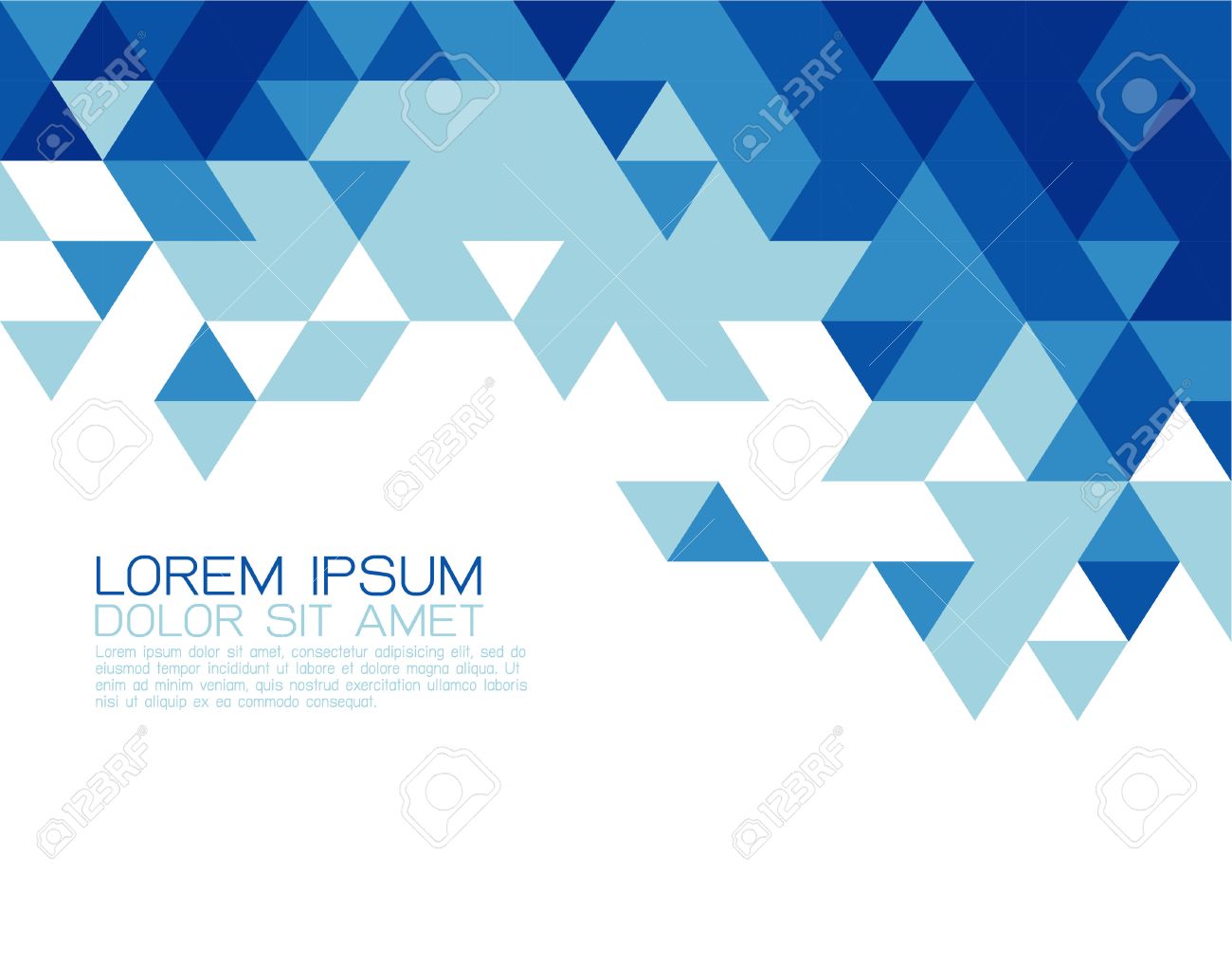blue template