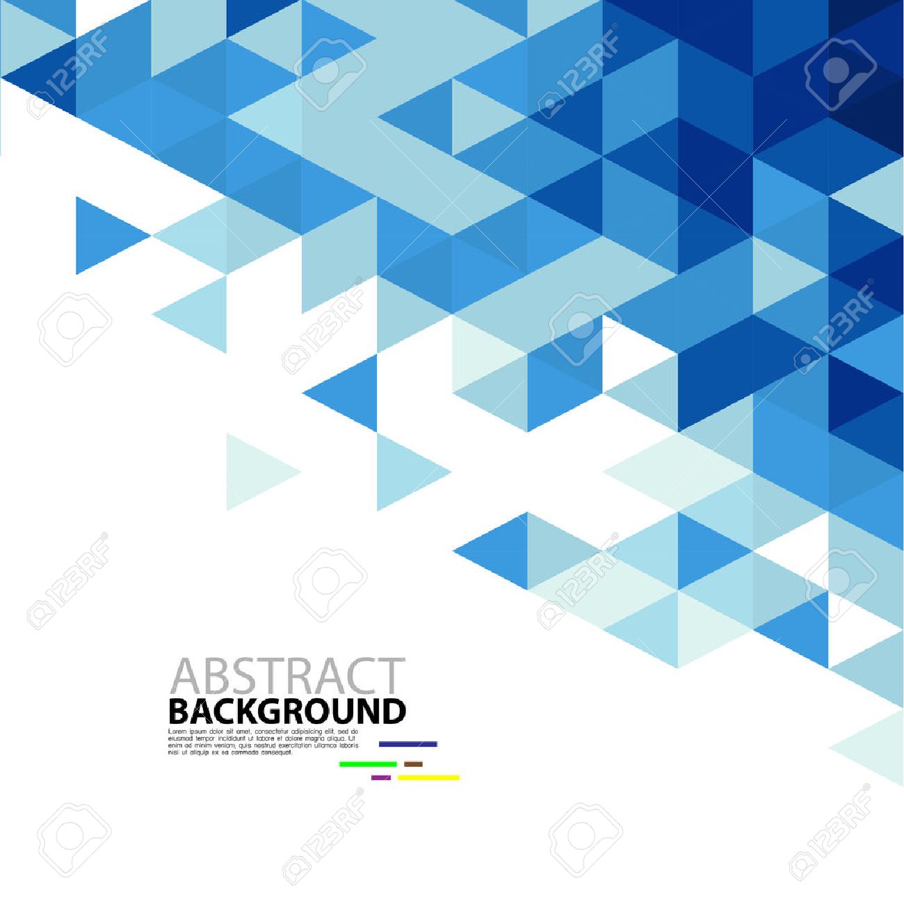 blue template
