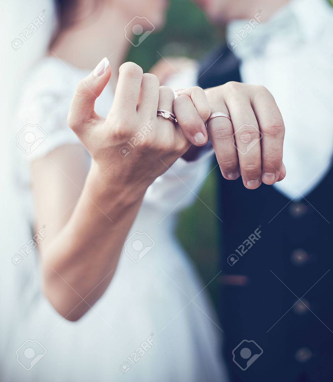 Beautiful gold rings for ceremony on wedding - 65841029 Beautiful gold rings for ceremony on wedding - 65841029