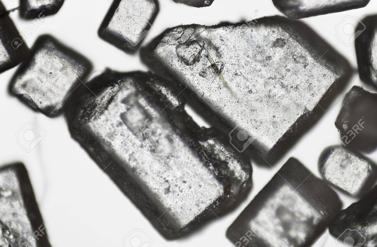 Sugar Crystals Under The Microscope Stock Photo Picture And Royalty Free Image Image 68465302