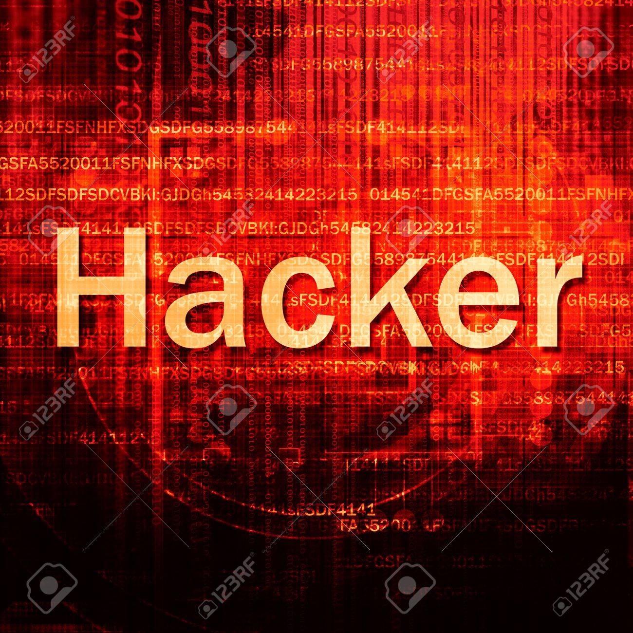Hacker Text In Red Code Background Royalty Free Stok Fotograf Resimler Gorseller Ve Stok Fotografcilik Image 21239754