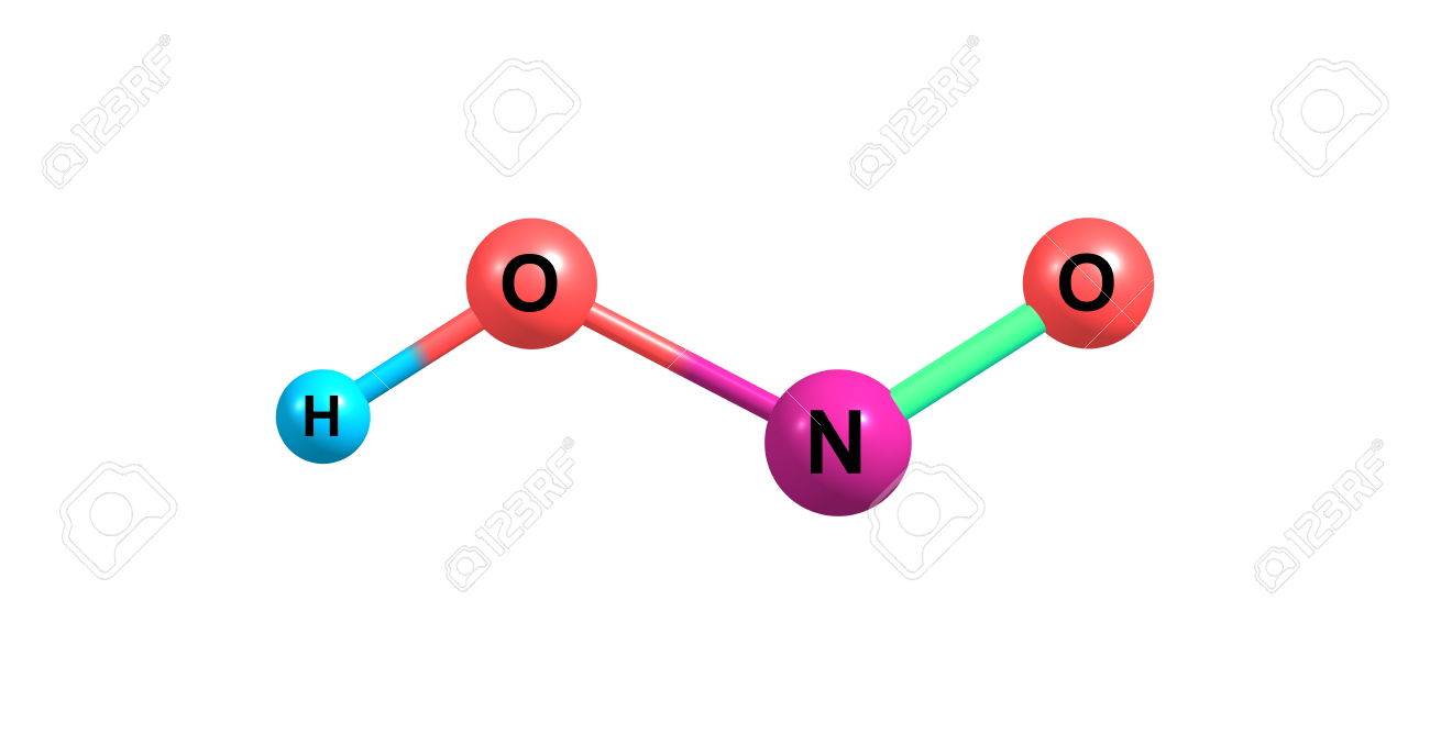 nitrous acid or hno2 is a weak and monobasic acid known only stock