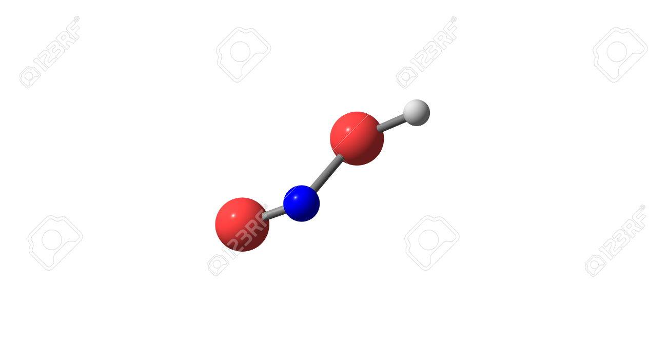 nitrous acid or hno2 is a weak and monobasic acid known only stock